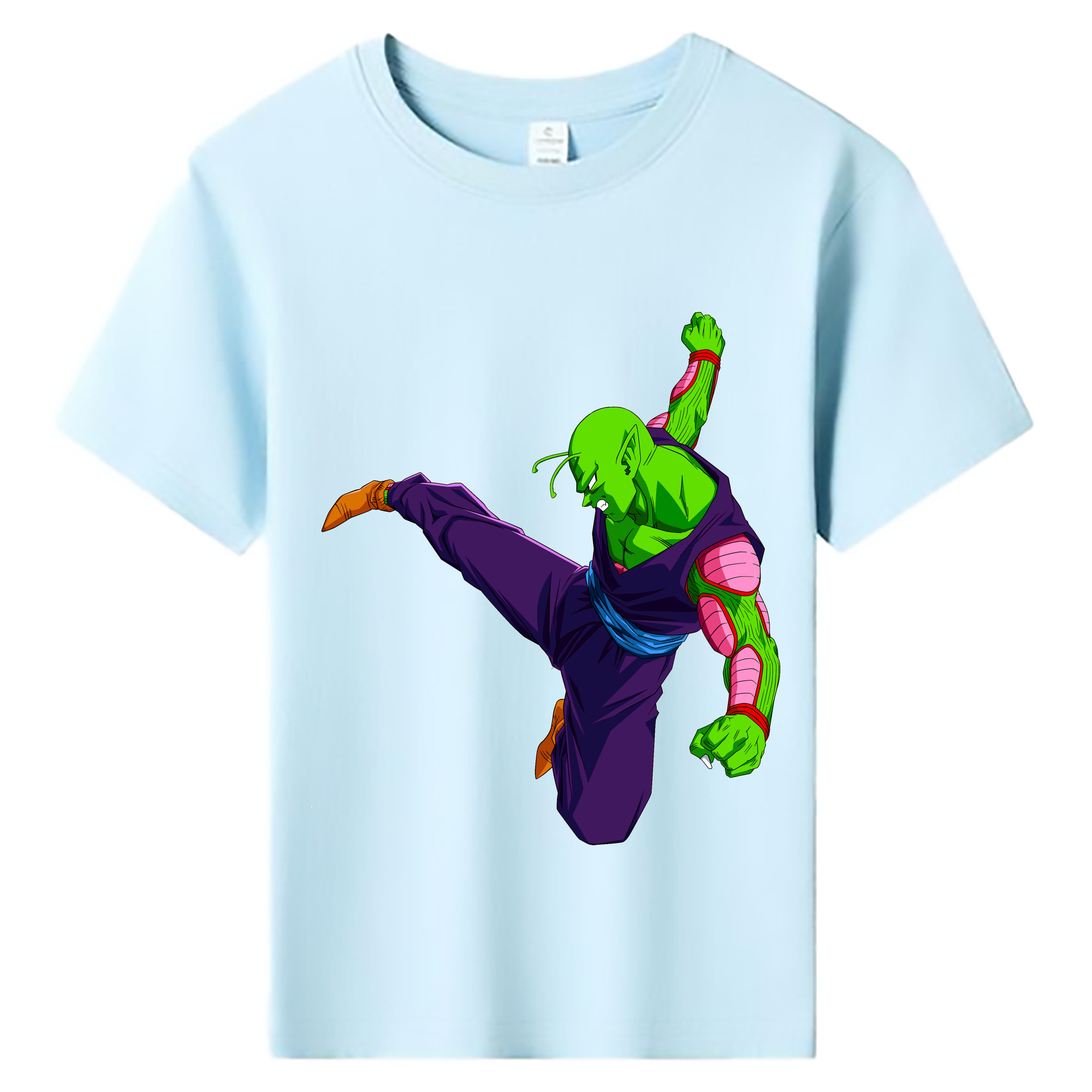 （画像用） ドラゴンボール ピッコロ DRAGON BALL Piccolo 綿100％キッズTシャツ（フロントプリント）